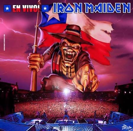 giuliana_nac's tweet photo. Natalia Duco haz lo que quieras  con los asiáticos de #BTSAlNacional pero a Iron Maiden no me lo tocas. @NataliaDucoSole https://t.co/n9xlgh9WNZ