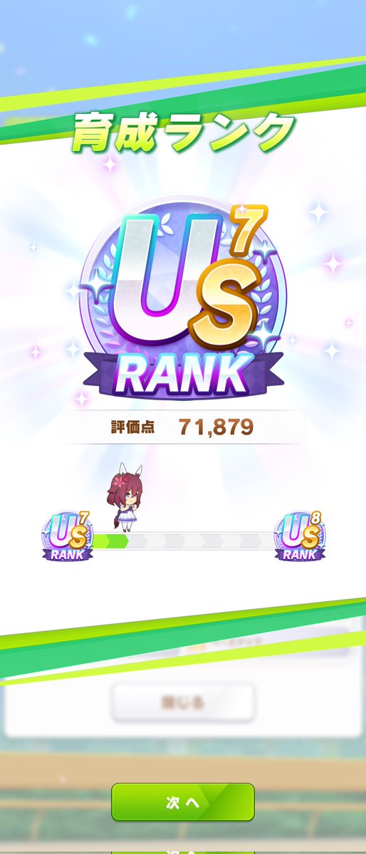 abecoooh's tweet photo. タンホイザでUs3からの、チヨちゃんでUs7!
このチヨちゃん、切れ者付いたは良いけど、太り気味、なまけぐせ、練習失敗してのこれだから、これはLG見えてきた?
嬉しすぎて最後の手をふって走ってる画面スクショ忘れてしまったw https://t.co/PSfGagj02x