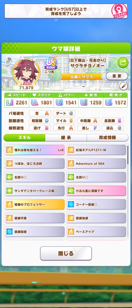 abecoooh's tweet photo. タンホイザでUs3からの、チヨちゃんでUs7!
このチヨちゃん、切れ者付いたは良いけど、太り気味、なまけぐせ、練習失敗してのこれだから、これはLG見えてきた?
嬉しすぎて最後の手をふって走ってる画面スクショ忘れてしまったw https://t.co/PSfGagj02x