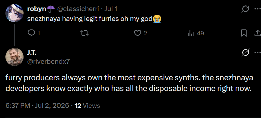 classicherri's tweet photo. if bots r gonna reply to my posts can they at least try to make it relevant to what i said😭😭😭WHO was talking abt music https://t.co/6445fgSo59