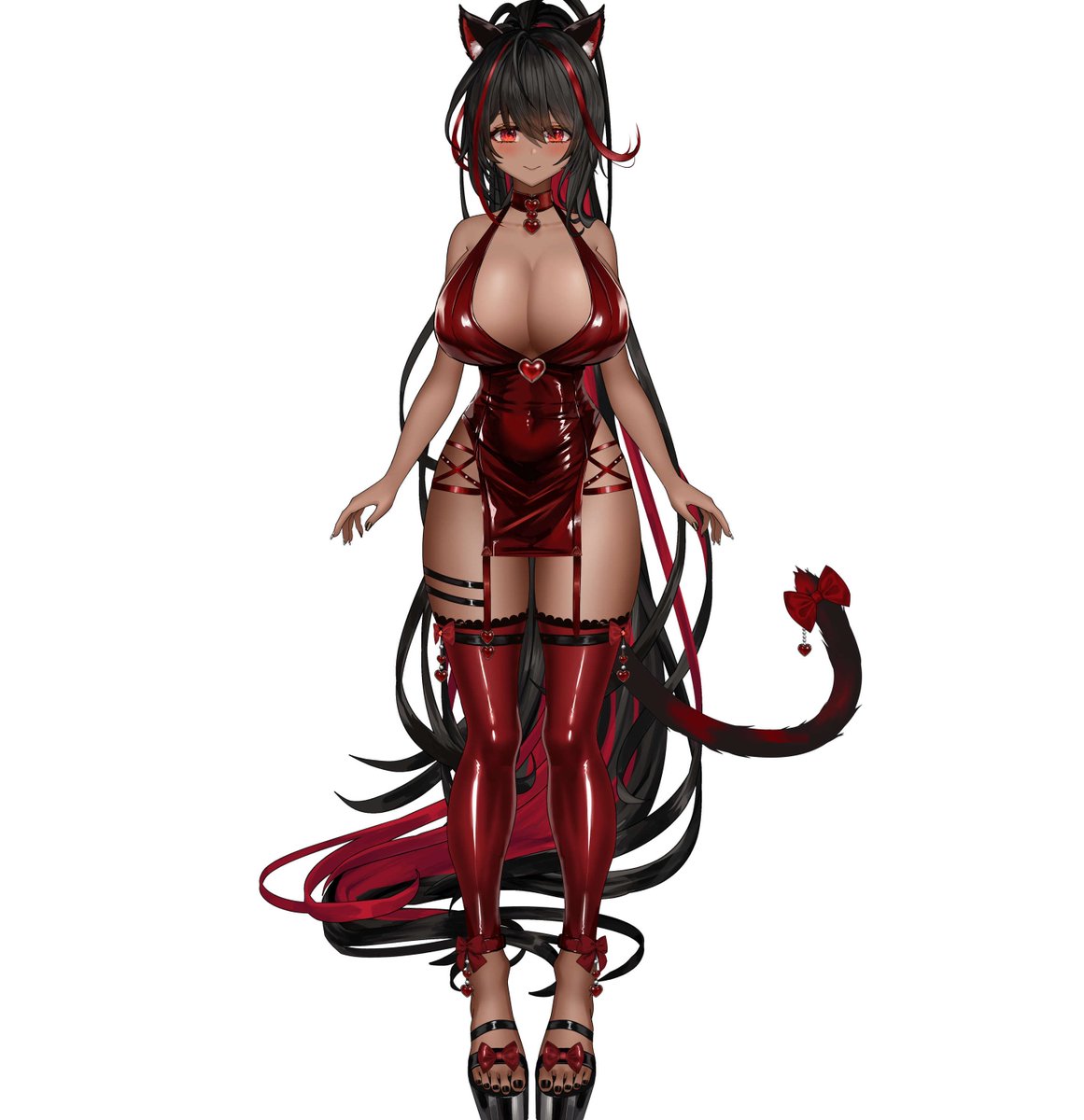Trinity_Vtuber's tweet photo. Heard you like cat girls. 

Yet you're still acting shy? https://t.co/udZZPfix9s
