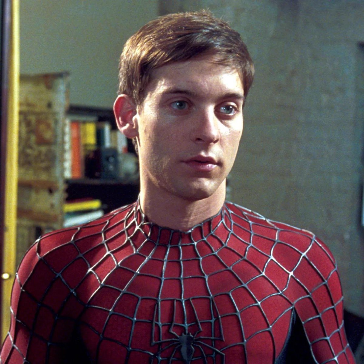 Polymarket's tweet photo. JUST IN: Tobey Maguire reportedly spotted kissing Ice Spice at Michael Rubin’s White Party. https://t.co/mrspa7MpMl