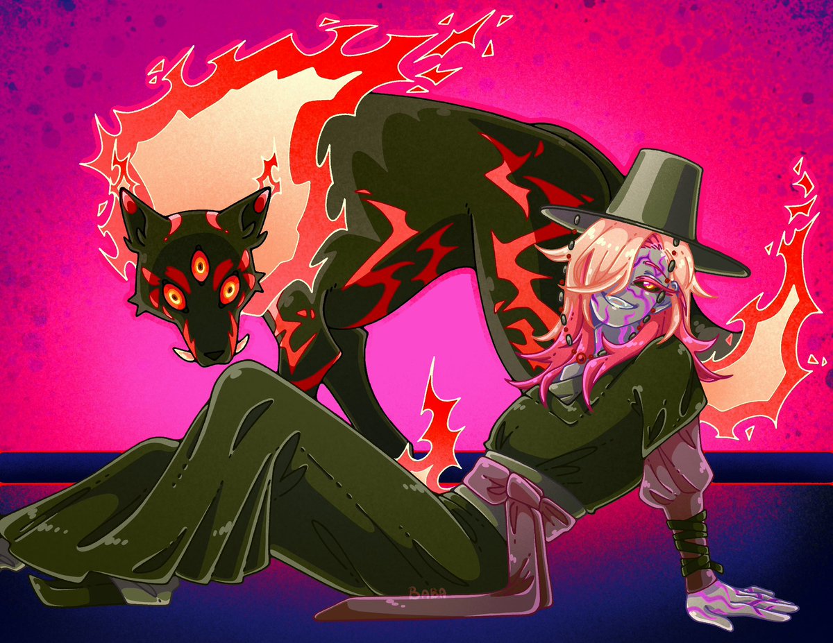 Hyberos's tweet photo. First attack in att fight of the year!!! ❤️❤️❤️
Character belongs to: JAEDIKNIGHT on artfight 
#artfight #artfight2026 https://t.co/xD7GiHU6BE