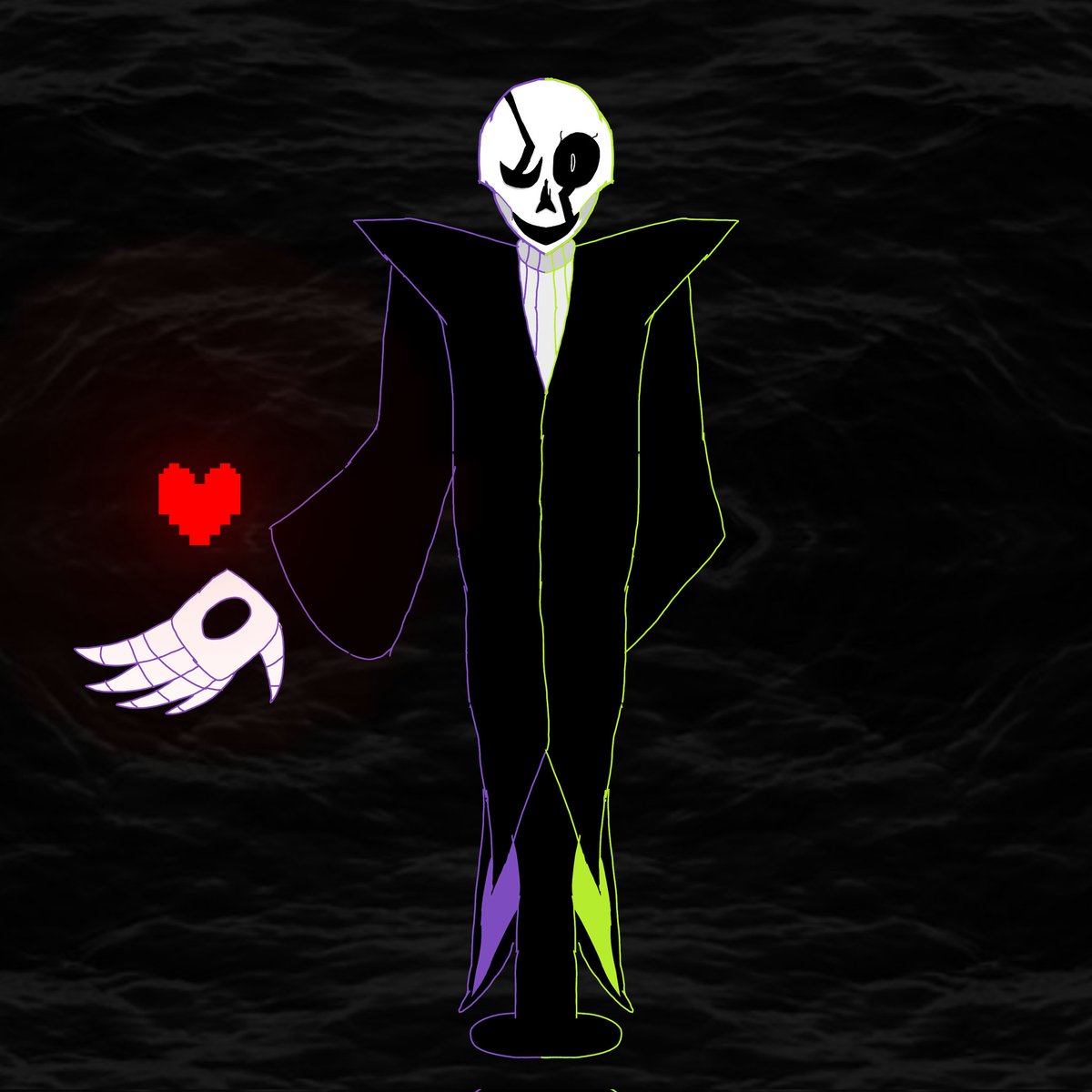 TheJolt67's tweet photo. I drew my own interpretation of Gaster
#undertale #deltarune #utdr https://t.co/kYDvdOiJsG
