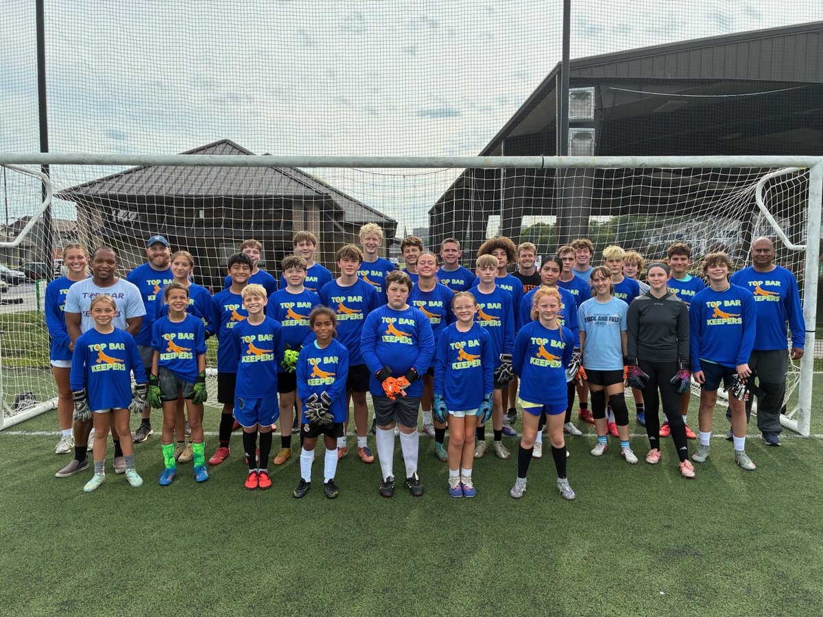 TopBarKeepers's tweet photo. Great work from our campers and staff at TBK Summer 2026 camp! https://t.co/wXkTr7uxh3