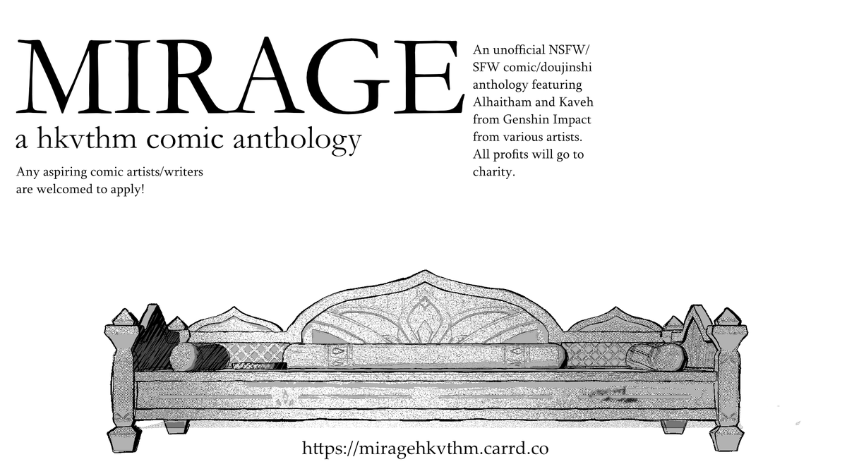 ikeela__'s tweet photo. RTs appreciated 
I'll be taking on the task of organizing a comic anthology for haikavetham! Artists AND writers, please take a look!

🔗below: https://t.co/moRsAh0iRK