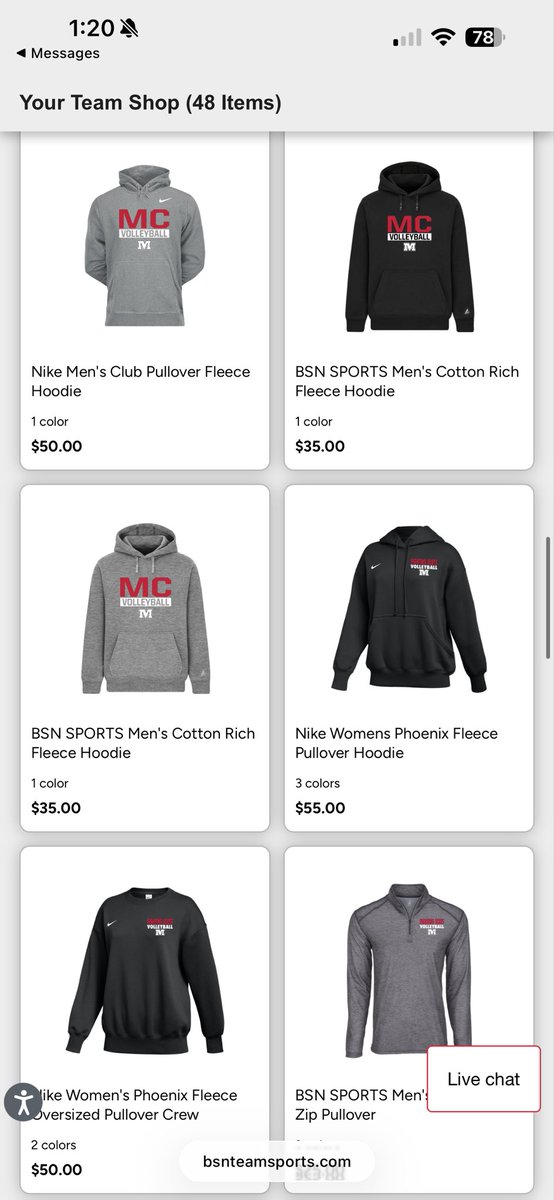 ScotsVball's tweet photo. Our Fan Store is now LIVE ‼️

Grab your Monmouth Volleyball gear today!! 💥

🔗Store Link in Bio or ⬇️ 
https://t.co/LUZ8HaenYb https://t.co/d8OlEvBWBm