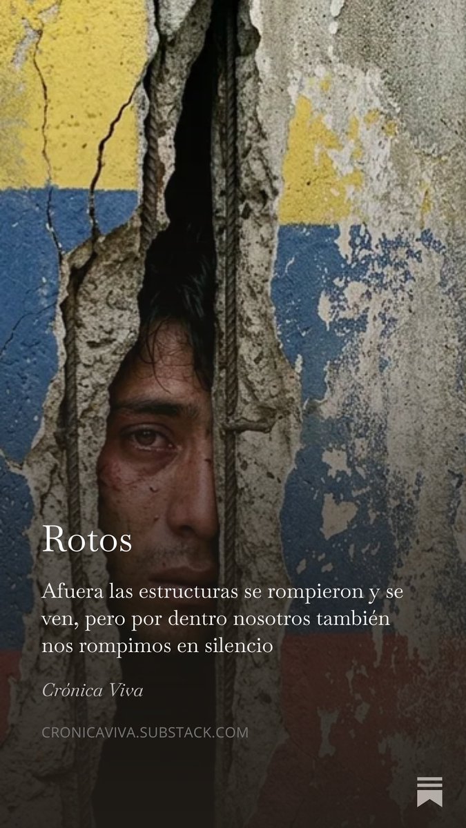 LismarHb's tweet photo. El suelo ya no se mueve pero por dentro nos seguimos tambaleando💔🇻🇪https://t.co/4XXNwUqsOf https://t.co/2hmOPPM4OX