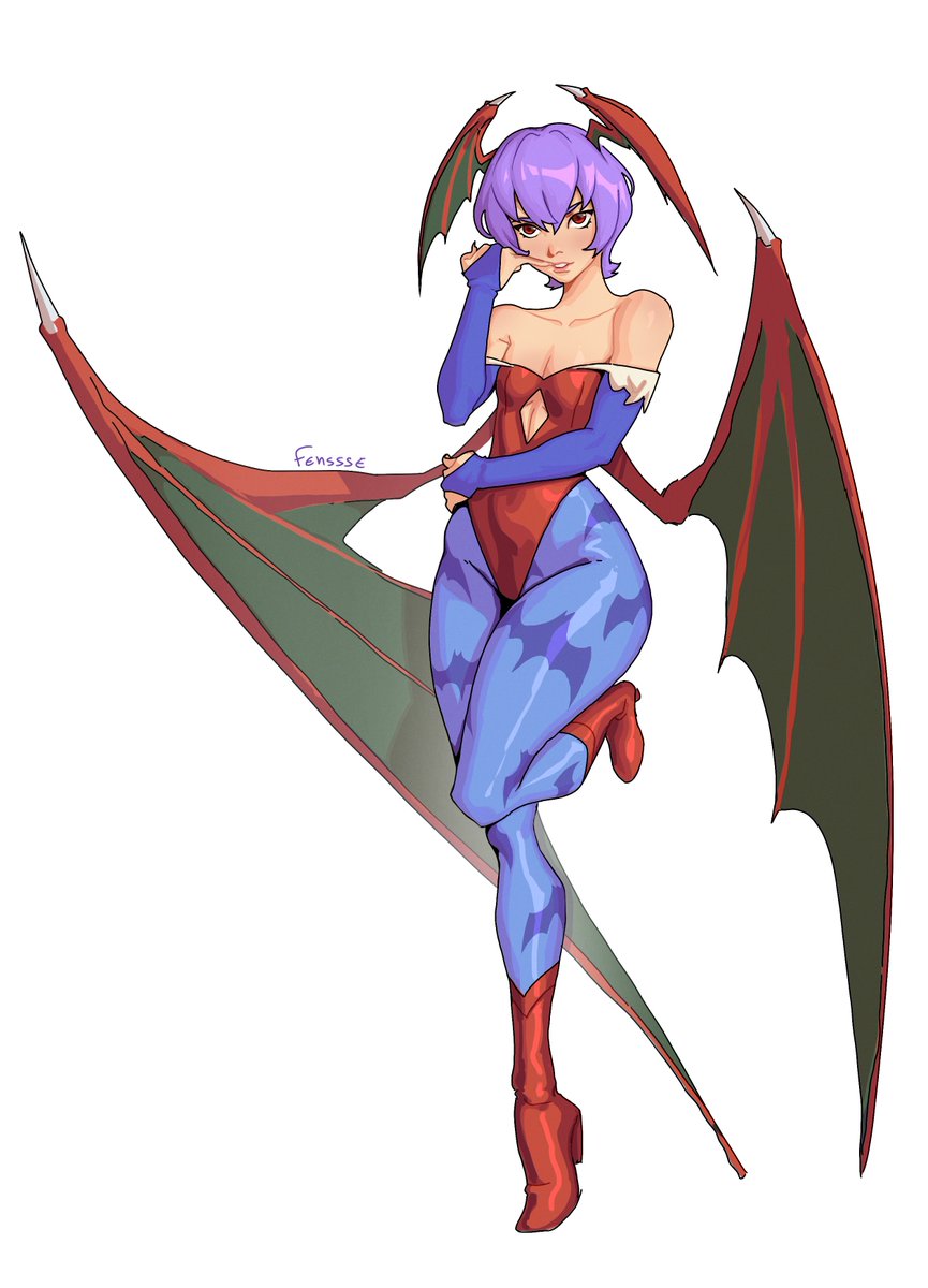 fenssse's tweet photo. Lilith Aensland 🦇 https://t.co/ffLyrNoosc