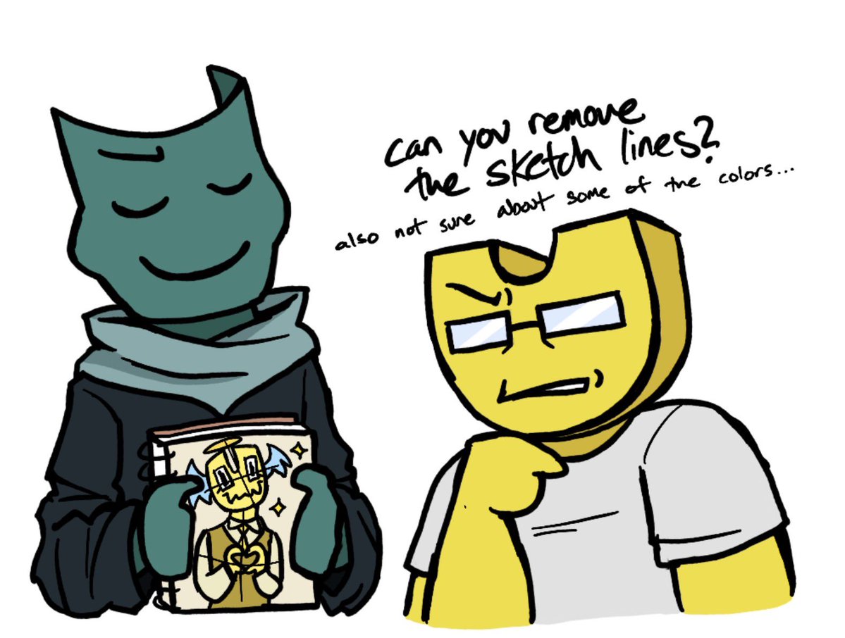 Phantom_Pantss's tweet photo. #puzzleheads ocs and yel https://t.co/5otONEoLNi