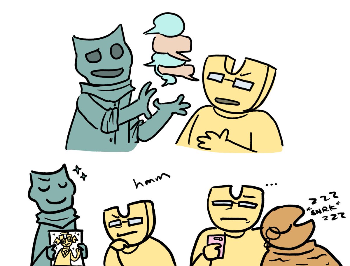 Phantom_Pantss's tweet photo. #puzzleheads ocs and yel https://t.co/5otONEoLNi