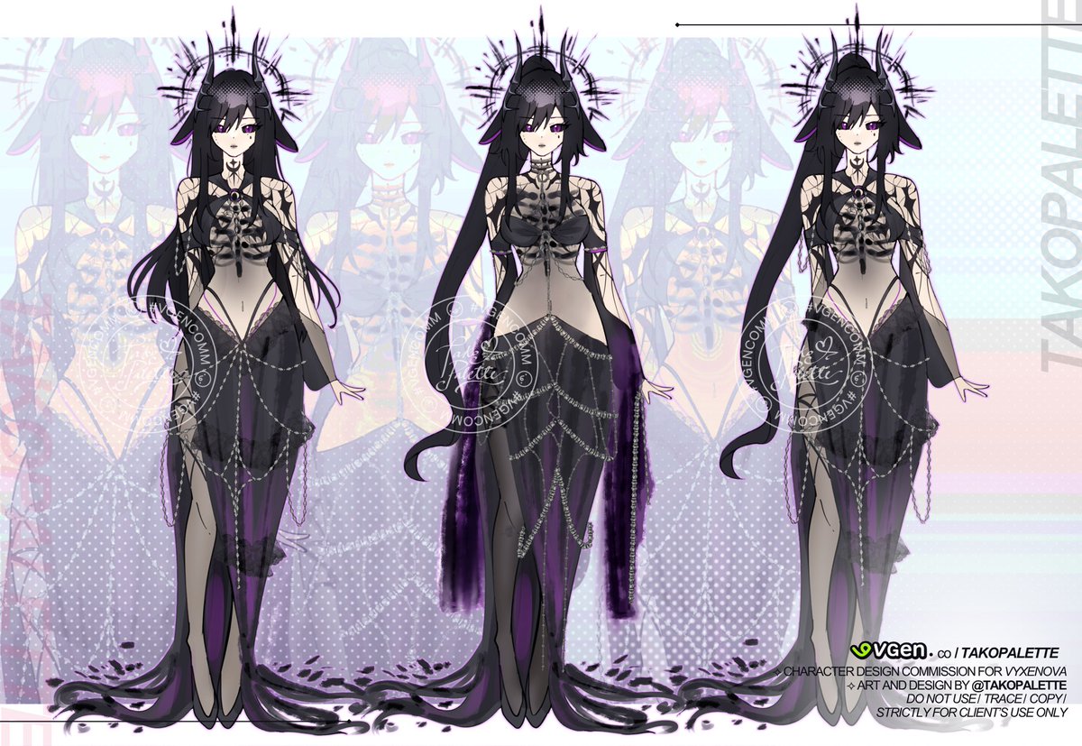 takopalette's tweet photo. ❀ skeb character design commission for vyxenova on Vgen ❀

#Vgencomm #Vgenopen 🍡 https://t.co/oCi8vnimad