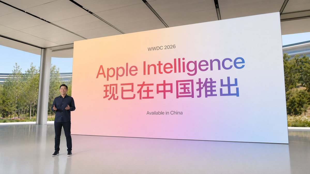 eliteobsolete's tweet photo. no one is going to talk about WWDC 2027...? https://t.co/voEQtHr1Cb