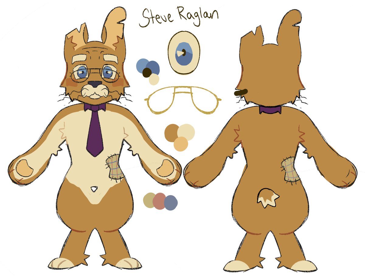 fredsythe's tweet photo. My William design!! 🐇💛
#fnaf #fnafmovie #williamafton #steveraglan https://t.co/3TBKpuTw7n