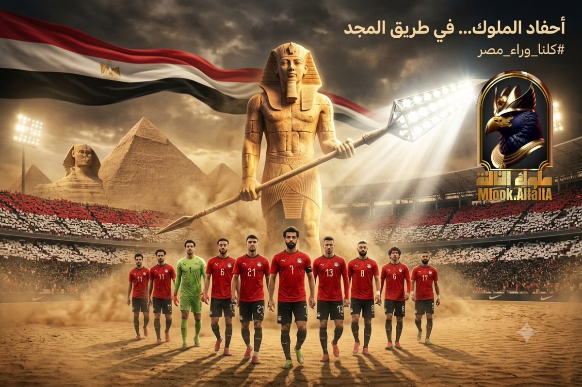 AboMostafa19e's tweet photo. منتخب مصر هو الحلم المنتظر والذي يجتمع عليه الشعب، والصوت الذي يعلو بالهتاف: "تحيا مصر" في كل زمان ومكان.
#اكتبو_التاريخ_فرحو_المصريين https://t.co/1MSBwqYnRb