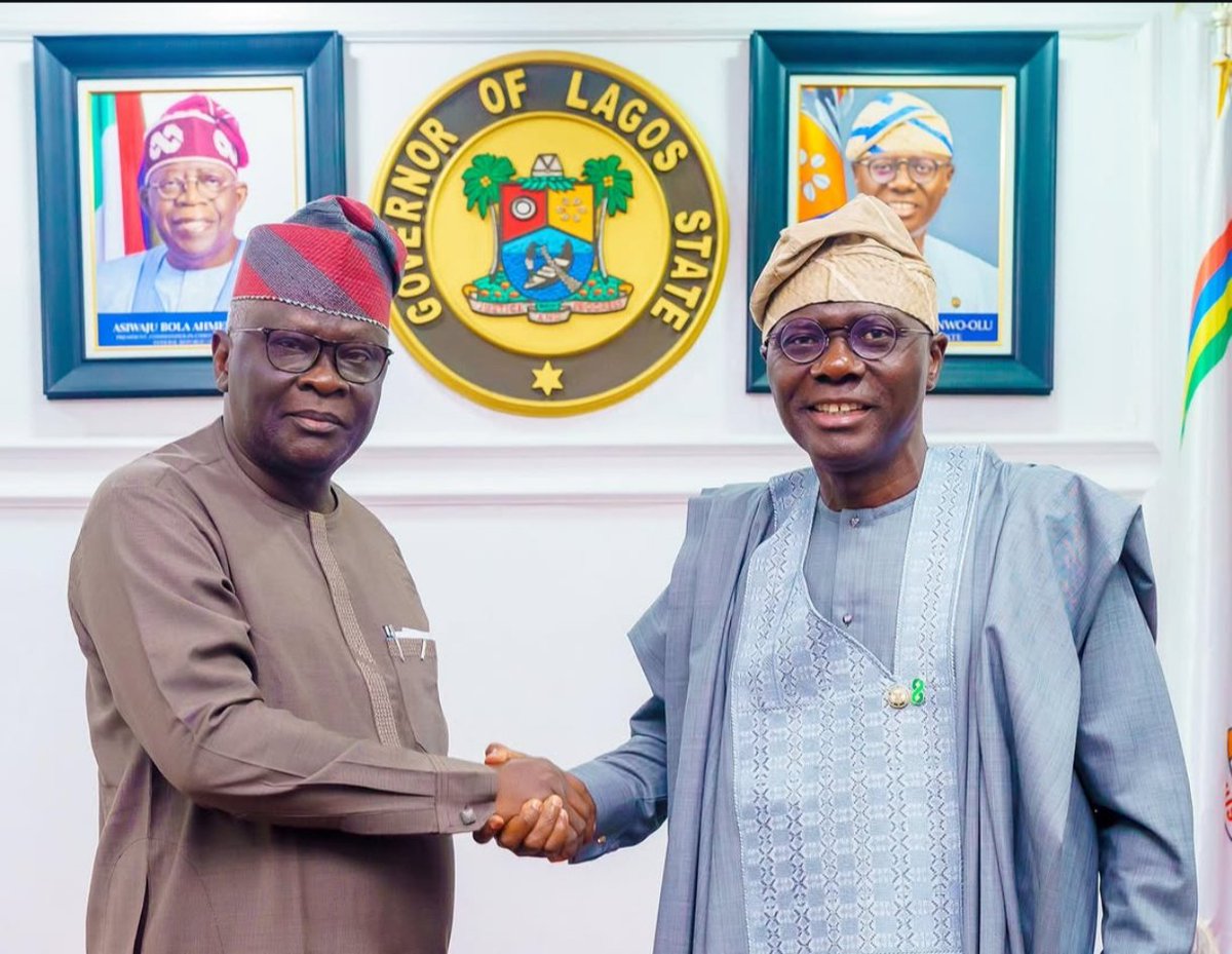 SenAdetunmbi's tweet photo. Today, I led the Board of the SWDC on a productive courtesy visit to Governor Babajide Sanwo-Olu and some members of his Executive Council. We held fruitful discussions on strategic collaboration to support the successful takeoff of the South West Development Commission, including startup and institutional support, the provision of a befitting permanent site in Lagos, a dedicated coordination framework, and innovative financing opportunities.

We also concluded our two day Board meeting, where we considered key policy, institutional, and operational matters that will guide the Commission's effective takeoff and the delivery of its mandate across the South West.

I appreciate His Excellency, Governor @jidesanwoolu and his team for their warm reception and steadfast commitment to partnering with the Commission to advance a more integrated, competitive, and prosperous South West.
