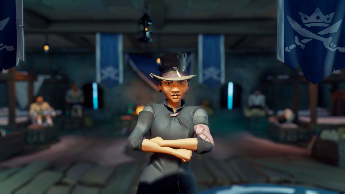 disnmg2's tweet photo. I do not have tea, I do not have chat, I have work to do.

Theme: Movie Moments
#SoTShot #SeaOfThieves
@SeaOfThieves https://t.co/fkXKUQah5u