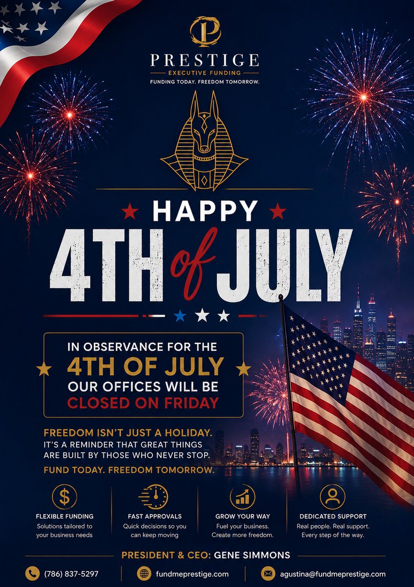FundMePrestige's tweet photo. #independenceday https://t.co/X46VMhZK0R