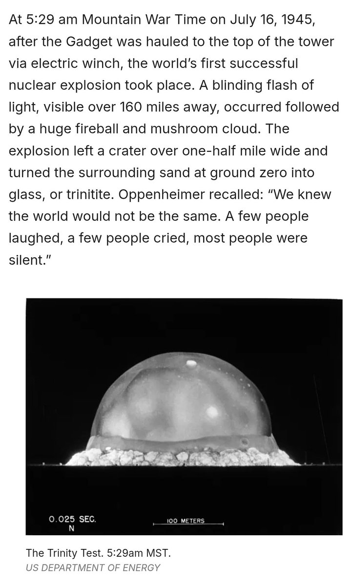 Cryptof3En's tweet photo. 7/5/2026 - National Bikini Day
7/5/1
12/1
13

"We knew the world would not be the same. A few people laughed, a few people cried. Most people were silent."
-Oppenheimer https://t.co/gLnvyInPDl