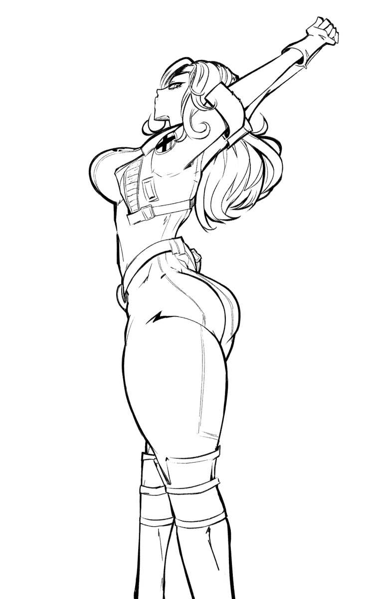 1chicho64's tweet photo. Rogue  #XMen #rogue #WIPㅤㅤㅤ https://t.co/ZZbxkspW6O
