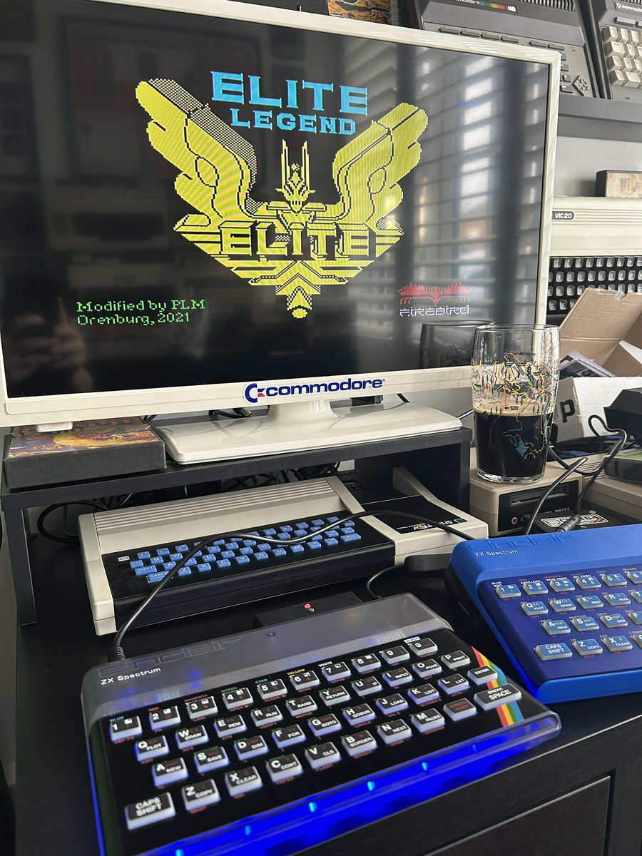 Emama♡ページ My delivery today was…. a ZX Max 128! 32K ROM 128K RAM, AY-3-8910