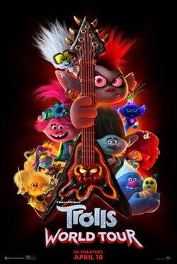 JoshuaG54410909's tweet photo. ‘TROLLS WORLD TOUR’ sing-along is officially set to release in select theaters on July 15 and 18, 2026, along with an exclusive sneak peek of Forgotten Island and Wednesdays with Gramps short attached.

@Dreamworks @HollywoodHandle #TrollsWorldTour https://t.co/fOzNDj0lfp
