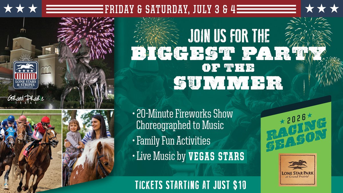Lone Star Park tweet media