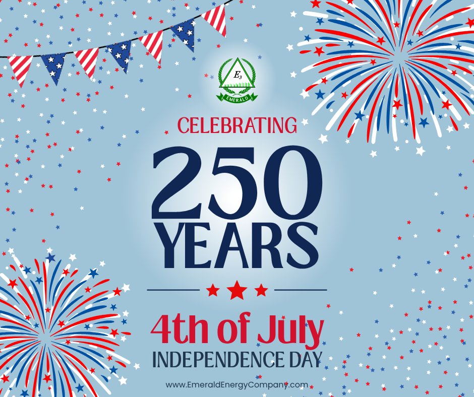 E3_Emerald's tweet photo. ❤️🤍💙 Happy Fourth of July from Emerald Energy! ❤️🤍💙
As you gather with family and friends, we wish you a safe, happy, and memorable Independence Day filled with celebration and gratitude.

Happy Fourth of July! ❤️🤍💙

#FourthOfJuly #America #BootsOnTheGround #EmeraldEnergy https://t.co/QeC58nSIEP
