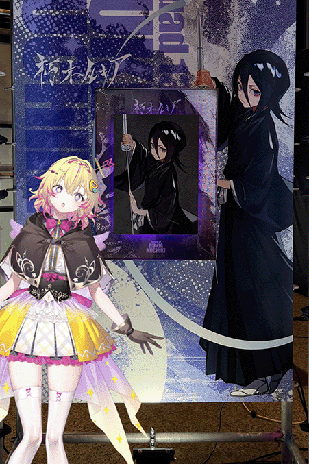 Popo_Ieiri's tweet photo. おはポポ～～！
じつは先日LAM先生にご招待いただいて、#BLEACH×#LAM -SOUL ART SHOWCASE-を拝見してきましたポポ✨
LAM先生のBLEACH愛がこもった素敵なイラストを拝見できてとっても嬉しいポポ💛
ルキアの気品溢れる可愛さが…最高ポポ…😭

7月7日までポポだよ🔥
https://t.co/gxldVu1dMx https://t.co/3r5CJws2QK