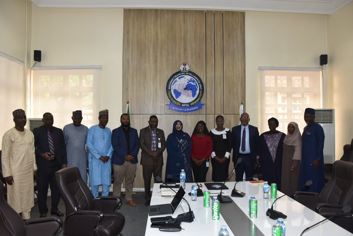 FIUNigeria's tweet photo. The Chief Executive Officer of the Nigerian Financial Intelligence Unit (NFIU), Hafsat Abubakar Bakari, received Miss Amra Onize Salihu, a 500-level Law student of the University of Abuja, ahead of her participation in the 9th Inter-Governmental Action Group against Money Laundering in West Africa (GIABA) Inter-University Speech Contest.

Miss Salihu will represent Nigeria at the regional competition in Freetown, Sierra Leone, where students from across West Africa will discuss the impact of Anti-Money Laundering and Countering the Financing of Terrorism (AML/CFT) measures on regional economies.

During the visit, the NFIU CEO commended @GiabaEcowas for promoting awareness of AML/CFT issues among young people and encouraged Miss Salihu to approach the competition with confidence, excellence and a strong sense of national pride.

A distinguished debater and advocate, Miss Salihu recently emerged as the National Champion of the 2026 Amnesty International Intervarsity Debate Competition, outperforming contestants from 24 universities across Nigeria. Her achievement reflects outstanding dedication to legal reasoning, public speaking, advocacy and leadership.

The NFIU remains committed to supporting initiatives that empower young people to champion transparency, accountability, financial integrity and good governance across Africa.

We wish Miss Amra Onize Salihu every success as she proudly represents Nigeria on the regional stage.

#NFIU #GIABA #AML #CFT #FinancialIntegrity #YouthLeadership #Nigeria #WestAfrica