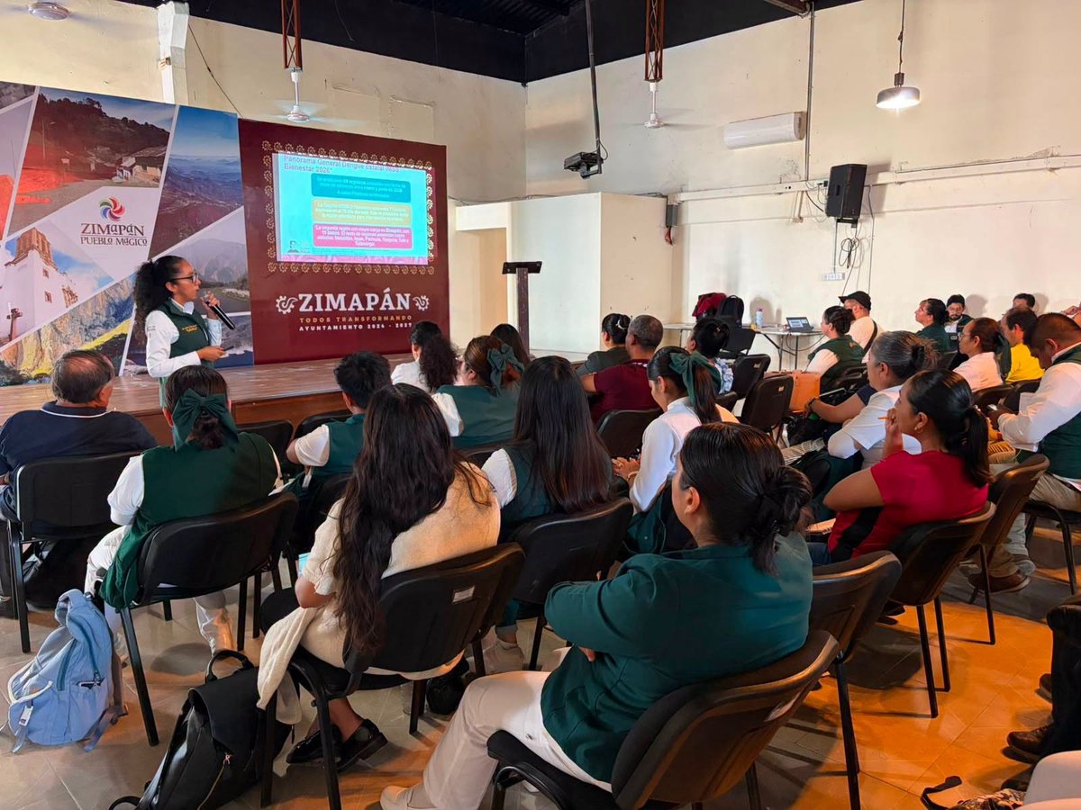 IB_Hidalgo's tweet photo. En la región de Zimapán, #Hidalgo, reunimos a personal médico y de enfermería de los municipios de Chapulhuacán, Pisaflores, La Misión, Jacala, Pacula y Nicolás Flores para reforzar el manejo integral del #Dengue. https://t.co/0g1gtPv3lE