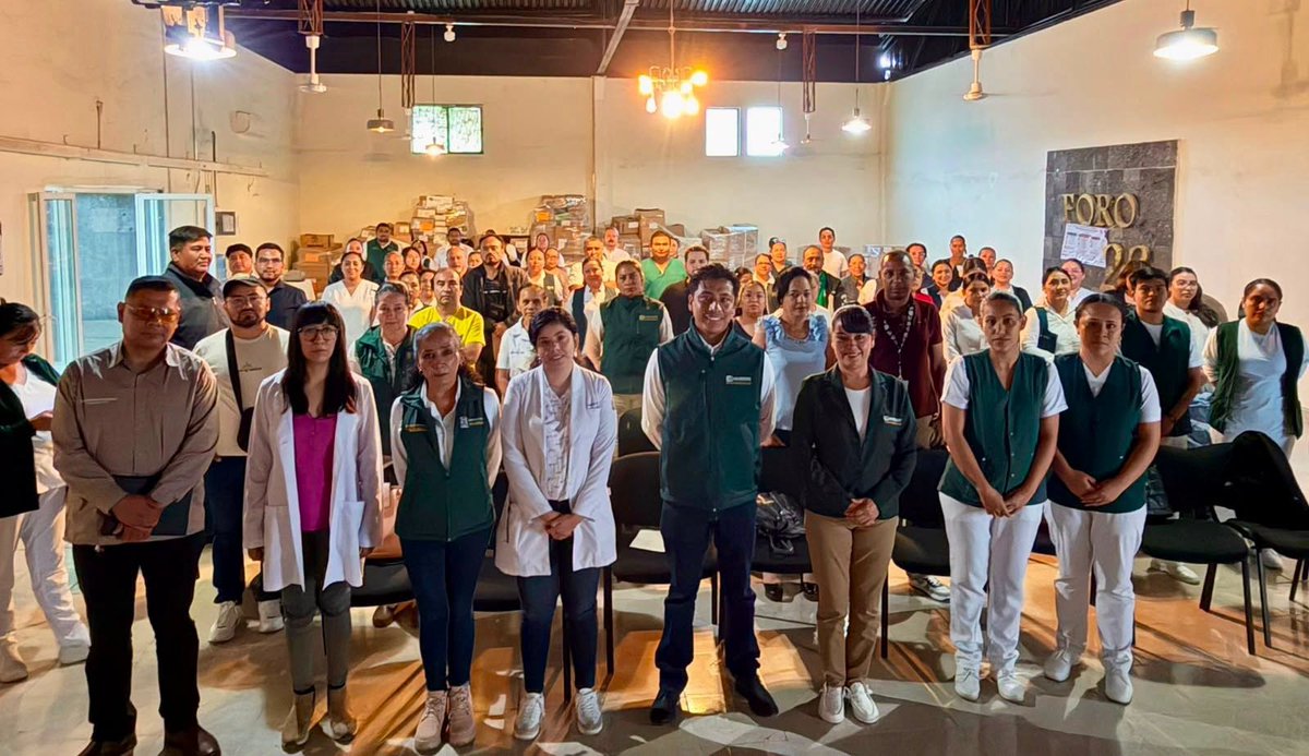 IB_Hidalgo's tweet photo. En la región de Zimapán, #Hidalgo, reunimos a personal médico y de enfermería de los municipios de Chapulhuacán, Pisaflores, La Misión, Jacala, Pacula y Nicolás Flores para reforzar el manejo integral del #Dengue. https://t.co/0g1gtPv3lE