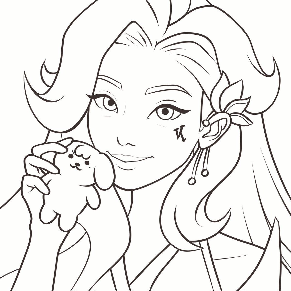 bymichs's tweet photo. line art done for my T1 Seraphine :)

#LeagueOfLegendsFanart #Seraphine https://t.co/Hfd1dxHTe7