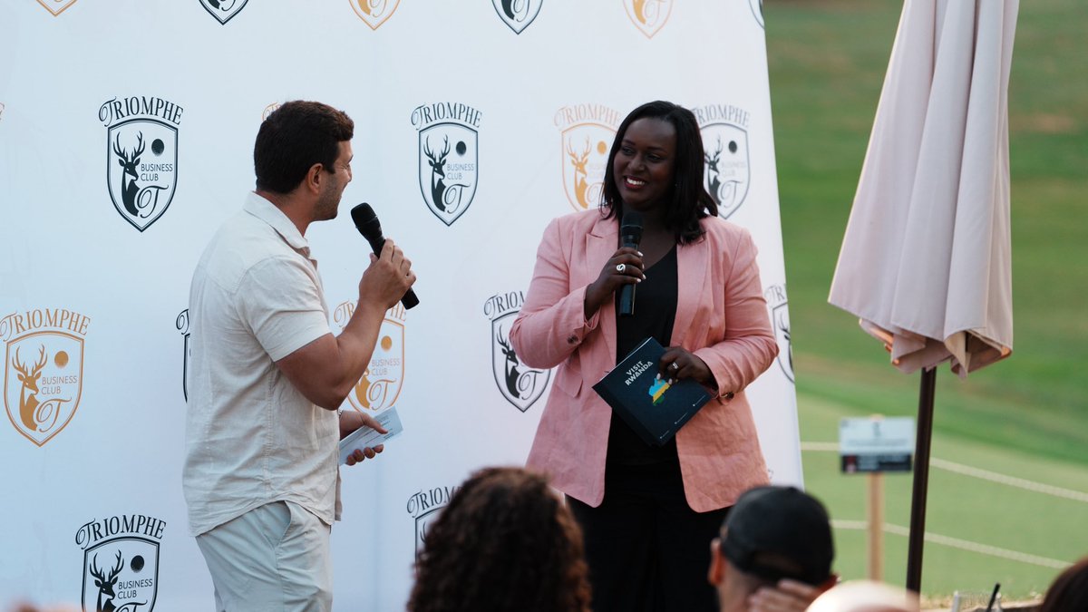 RwandainFrance's tweet photo. La Conseillère @OrnellaKAZE a participé au Golf & Business, événement organisé par Triomphe Golf Club, aux côtés de dirigeants et entrepreneurs de secteurs variés.

Dans son intervention, elle a mis en lumière les opportunités concrètes qu'offre le Rwanda aux investisseurs étrangers : un environnement des affaires parmi les plus compétitifs d'Afrique, un cadre fiscal attractif et transparent, et une position stratégique au cœur du continent.