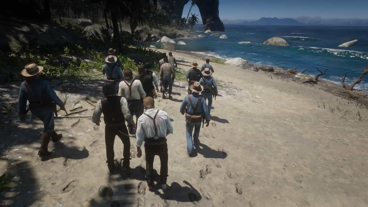 GTASixInfo's tweet photo. Enough of “Worst mission in GTA 5”   

this is the worst mission in RDR2 https://t.co/Mjevqwn39z