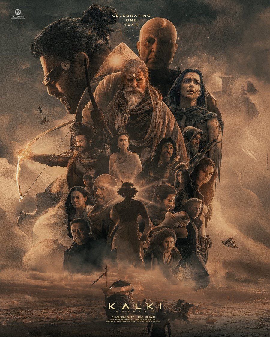 edotikaniyandra's tweet photo. VFX are Hollywood level best ever seen in Indian cinema

Brilliant mix of Mahabharata mythology with sci-fi

Amitabh Bachchan as Ashwathama dominating  the screen

Finally, Prabhas as Bhairava❤️

Big Day tommorow  #KALKI2898AD‌‌ https://t.co/hIUjoBGmtw