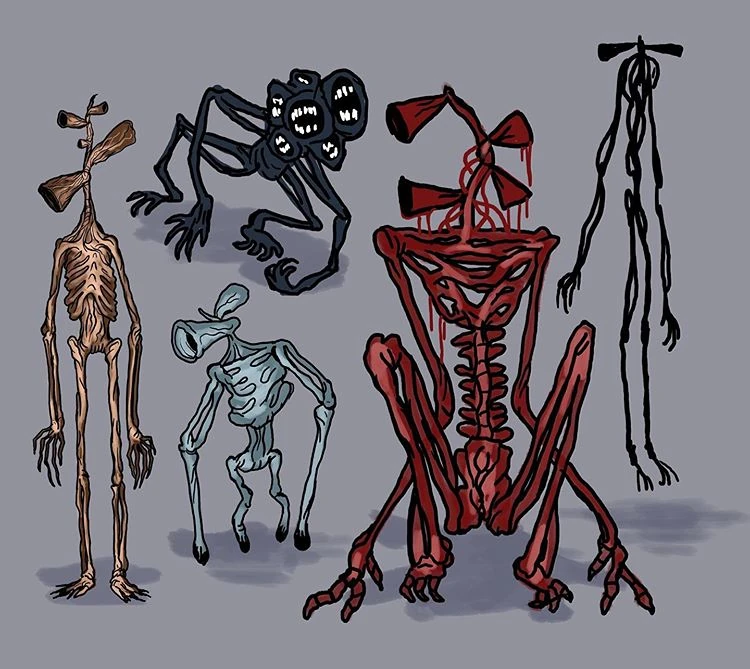 CharlsonIV's tweet photo. yes, siren head was a species that had its own subspecies based off different elements and devices
(1/3 🧵) https://t.co/lIRAEHokkE