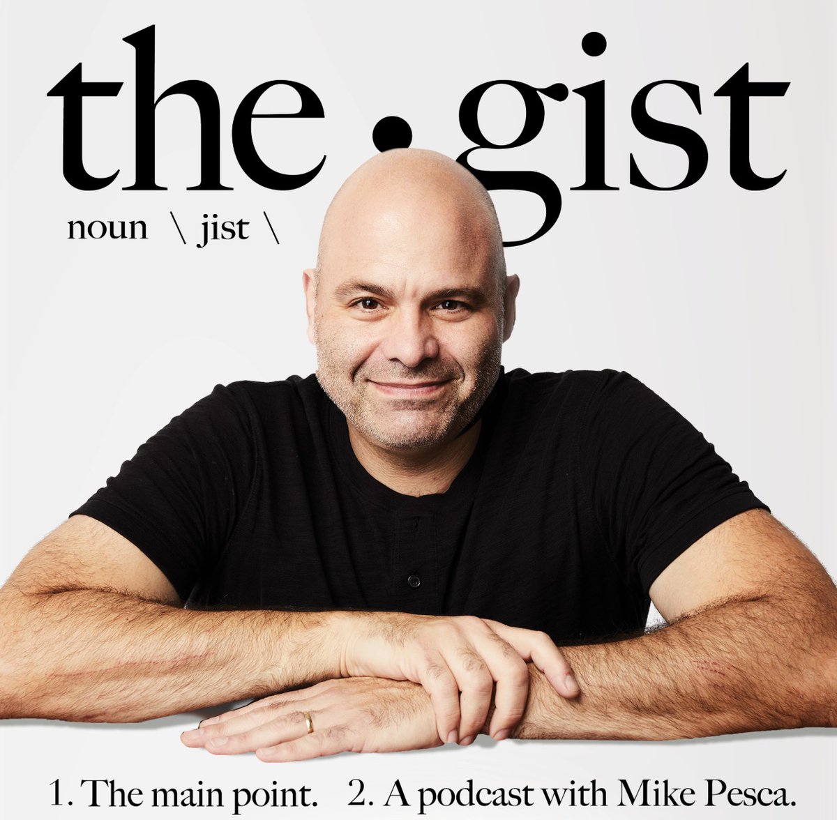 EricZorn's tweet photo. A sad farewell to "The Gist," a compelling and ambitious national daily podcast hosted for the past 12 years by @pescami Mike Pesca, a sharp thiniking national treasure  https://t.co/1Vo5rwcbn5 https://t.co/VMEyrwYZds