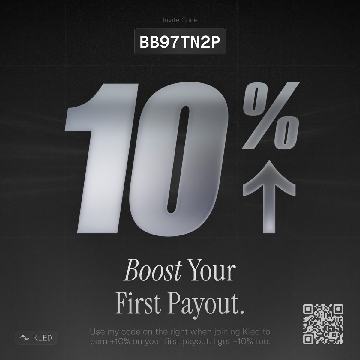 Sultansyah62's tweet photo. Want early access to Kled? Download the Kled mobile app and use my invite code BB97TN2P. Kled is the first app that pays you for your data, unlock your spot now. #kled #ai @usekled https://t.co/fV8glTqnGB