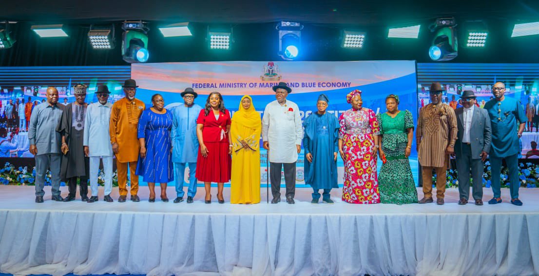 govdouyediri's tweet photo. Today in Lagos, I joined my dear brother, the Honourable Minister of Marine and Blue Economy, Dr. Adegboyega Oyetola, for the 2nd Quarter 2026 Citizens/Stakeholders’ Engagement with a theme: “From policy to action: Mobilising Sub-National Governments for Effective Implementation of Nigeria’s National Policy on Marine and Blue Economy.”

First, let me appreciate Mr. President, Asiwaju Bola Ahmed Tinubu, GCFR, for the initiative to create this ministry that has the capacity and spirit to turn around the economic fortunes of the country.

The pioneering mark of Bayelsa State in the establishment of a State Ministry of Marine and Blue Economy, is not only strategic, but it conforms with the drive of my Government of Assured Prosperity to diversify our economy away from oil and gas to tapping our resources in the ocean and rivers across the three senatorial districts of the State.

My attendance at the event was to open further engagement with key stakeholders and interact with industry players with a view to harnessing the vast economic opportunities in the maritime sector and also share our implementation model and experience with the sub-national governments.

In my keynote address titled, “Sub-National Leadership In Advancing Nigeria’s Marine And Blue Economy: The Bayelsa Experience And Pathways For Coastal State Development”, I made it clear that our administration is opening Bayelsa to responsible private capital in aquaculture, modern boat building, cold chain logistics, marine transport, and sustainable coastal tourism.

We have now become a national model for how to institutionalise and mainstream the Blue Economy at the sub-national level through enabling legislation and an operational model. 

As expected from the various states, we are in the process of enacting the Bayelsa State Blue Economy Law that will align with the national policy set by the Federal Government to drive the marine and blue economy.

In Bayelsa State, we are creating an investment climate with the construction of strategic roads to attract the private sector particularly in the development of our flagship maritime project, the Agge Deep seaport in Ekeremor Local Government Area of the State.

For Bayelsa, Agge will not merely be hosting a seaport but it will be a gateway vision for regional trade, logistics, industrial development, fisheries exports and wider integration within the Gulf of Guinea.

We will continue to work closely with the Federal Government in unlocking our untapped maritime promise in the journey to industrialisation and job creation in the state.