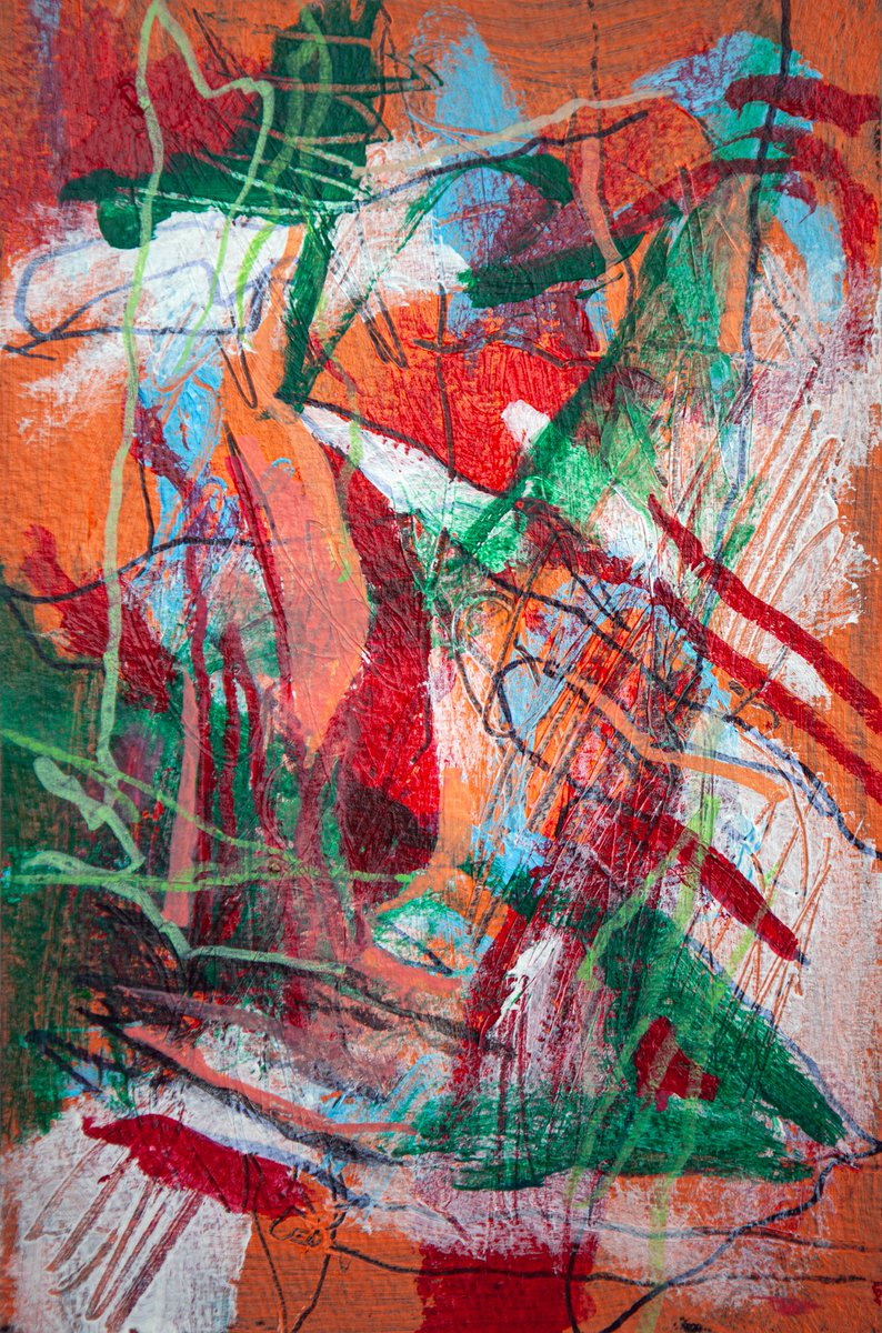 BouchardSien's tweet photo. Sapin orange
Acrylique et crayons sur papier / Acrylic and pencils on paper
9” x 6”
2026/06/28
Québec
s1162A
https://t.co/5TWUv6osFJ
https://t.co/Ik9coHtRKC
#siensebastien
Impressions / Prints;
https://t.co/oNXM1QZQN8
#nonft #noai 
#art #acrylic #acrilique  #acryliquepaintings https://t.co/anVM8Gxkgn