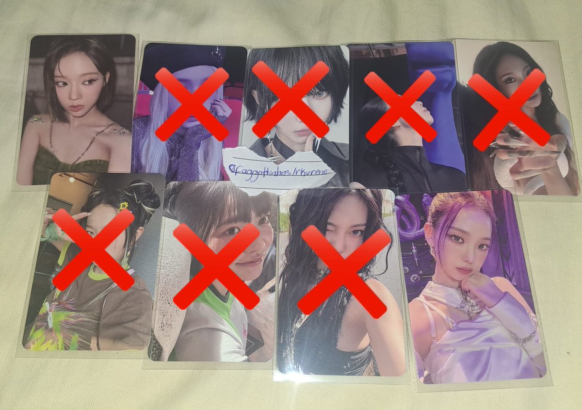 faggottinhos's tweet photo. VENDA/VENDO AESPA RED VELVET

15 cada + frete
cards sem avarias
envio mais vídeos e fotos no pv
feedbacks no instagram @rkvrene

🏷️ karina winter giselle ningning troca troco venda vendo aespa https://t.co/0XzrLwdNvT