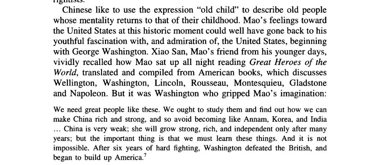 souljagoyteller's tweet photo. Note: Mao himself was inspired by George Washington https://t.co/aYlYfL45h6