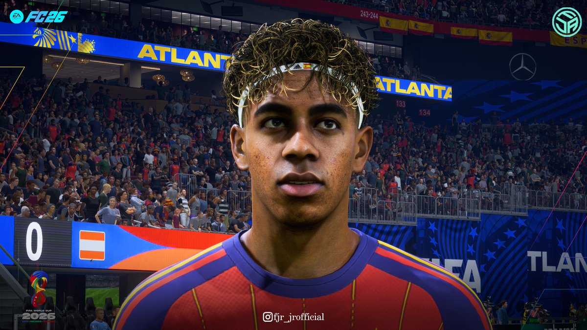 fjr_jrofficial's tweet photo. [FC 26] Lamine Yamal WC26 - Spain NT

All mods are available at the link ⬇️
🖇️ https://t.co/EFpLJDyjsM

Become a member to get access all contents &amp; Discounted💰

#customhead
#Tattoos
#FC26 
#EAFC26
#FIFAWORLDCUP2026 
@EASPORTSFC 
@FIFAWorldCup https://t.co/20Bh0O328m