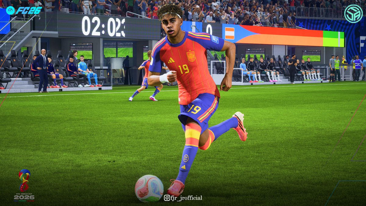 fjr_jrofficial's tweet photo. [FC 26] Lamine Yamal WC26 - Spain NT

All mods are available at the link ⬇️
🖇️ https://t.co/EFpLJDyjsM

Become a member to get access all contents &amp; Discounted💰

#customhead
#Tattoos
#FC26 
#EAFC26
#FIFAWORLDCUP2026 
@EASPORTSFC 
@FIFAWorldCup https://t.co/20Bh0O328m