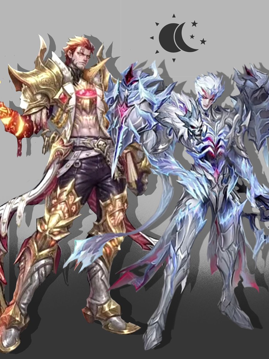 Samk7j's tweet photo. Why do they look like members of the same skin?🤔🧐 #mlbb #fredrinn #phoveus https://t.co/C4WlsTRpXV