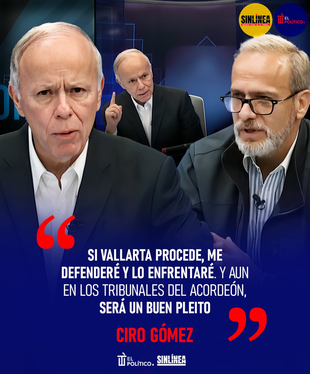 politicodelared's tweet photo. Usted no entiende, ¿verdad? 🤬

🔴 A #Ciro (@CiroGomezL) no le bastó con calumniar a #IsraelVallarta y su familia durante años, ahora también lo reta y se burla en televisión nacional 😡 | Así los "periodistas" del calderonismo 📺🤷🏻👇🏻 https://t.co/BasbcQNUyW