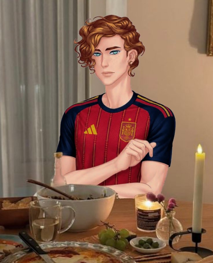 Sxra_lovesmusic's tweet photo. Thomas llevaba un tiempo desaparecido porque está conmigo viendo el mundial. https://t.co/4ub10H0iUU