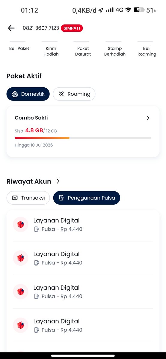 mniamreal's tweet photo. Woi telkampret
@Telkomsel 

Ini kenapa pulsaku kesedot terus anjir padahal ga langganan apapun anjir. Kembaliin ga. Awas lu yeh https://t.co/jM08OKoeDO