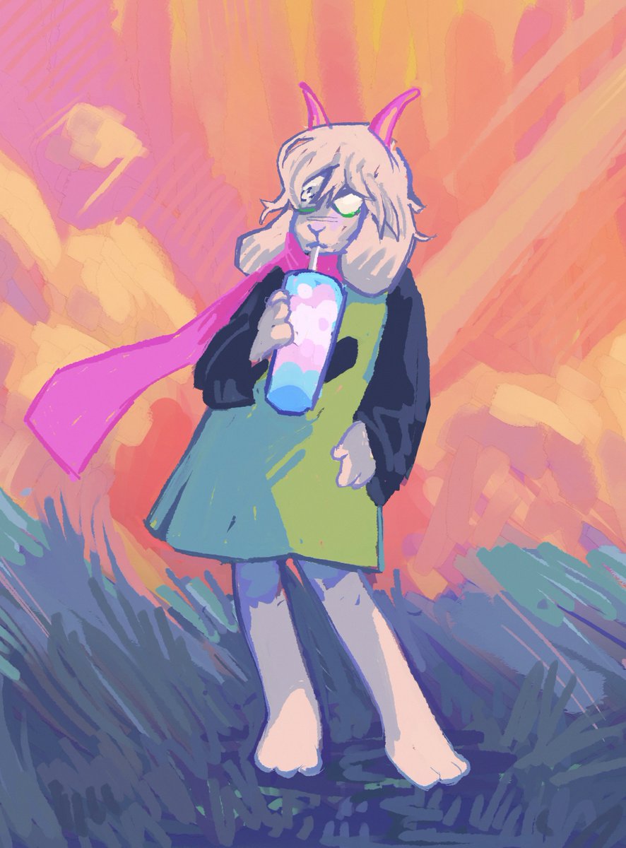larvae_egg's tweet photo. it's okay, Ralsei
this one is my favourite too 
#deltarune https://t.co/JVd3cxmgXA